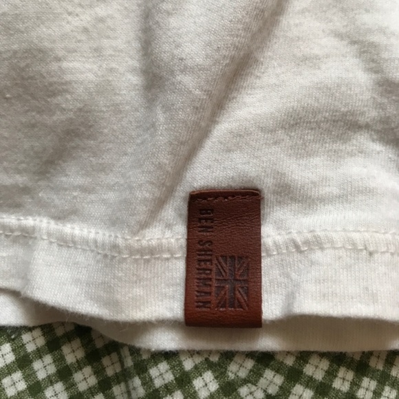 Ben Sherman Ombré Plaid Tee Men's Gridded Graphic - Picture 3 of 5